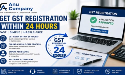 Apply for GST Registration Online and Get Approved Within 24 Hours